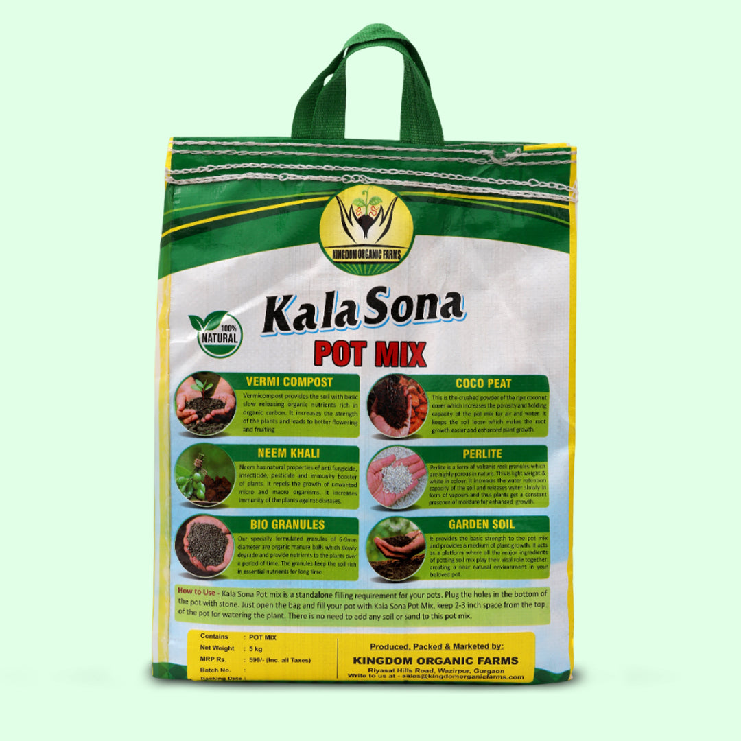 काला सोना पोटिंग मिट्टी मिश्रण - 5 किलोग्राम