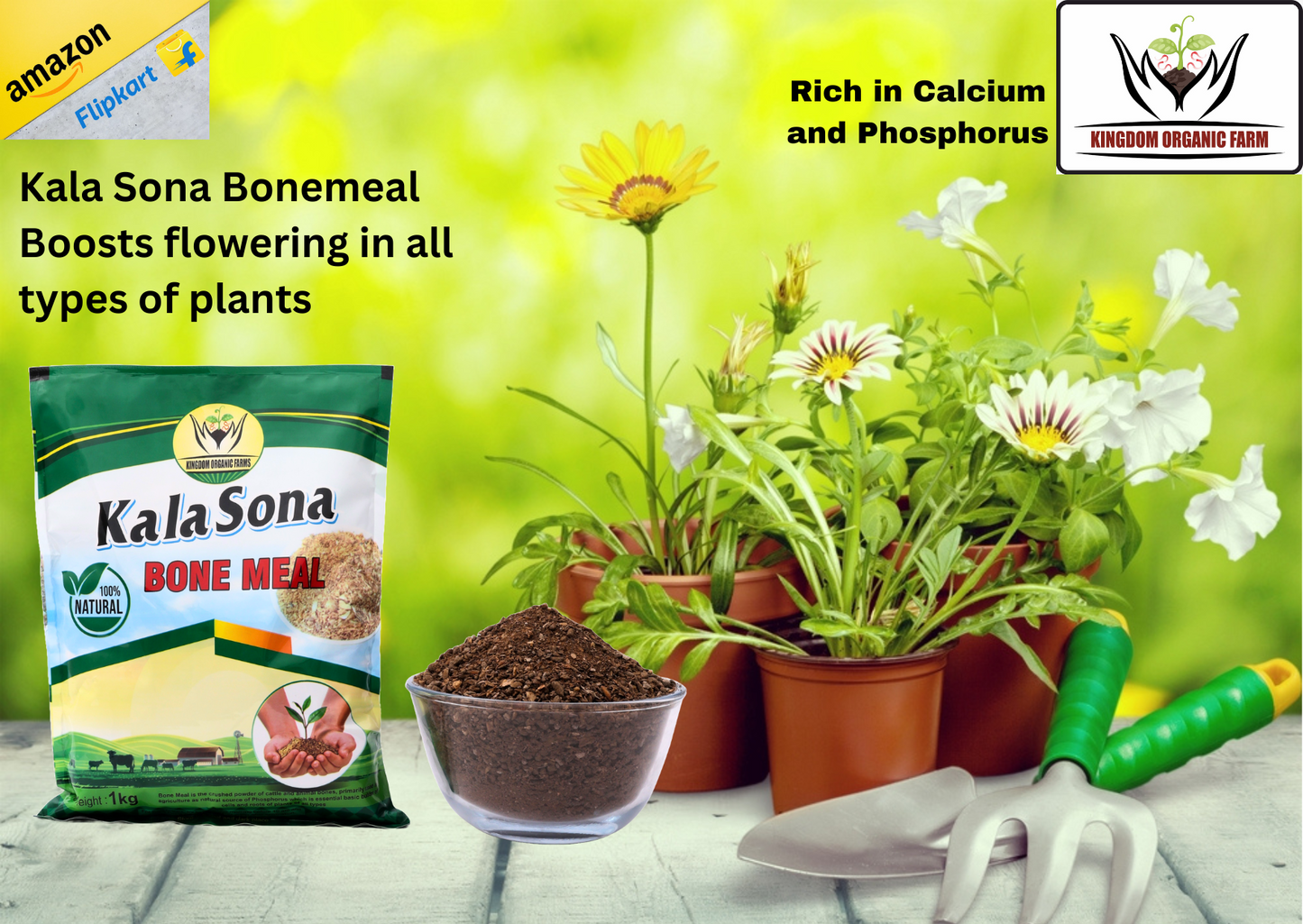 Kala Sona Bone Meal - 1 Kg