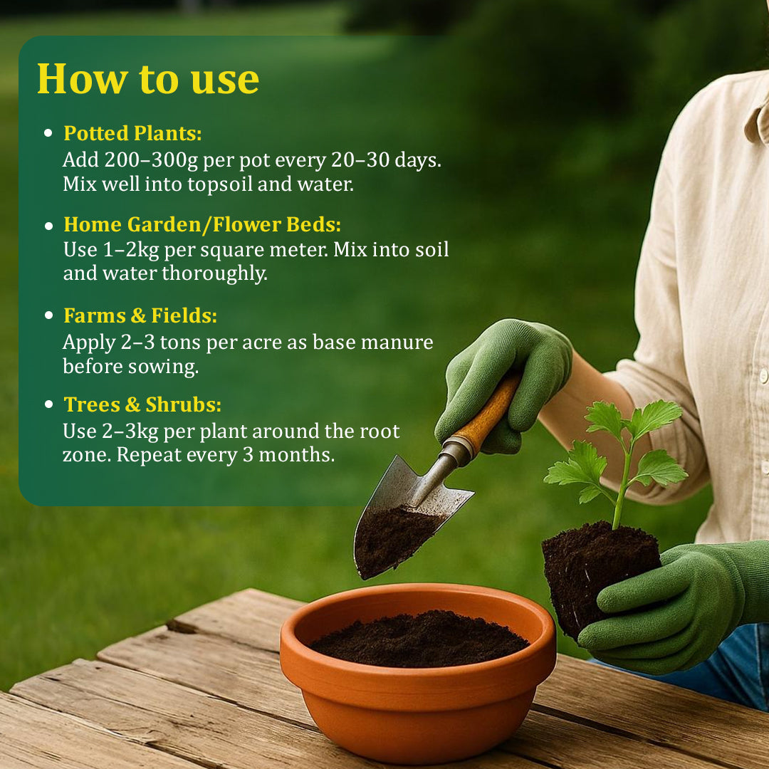 కాలా సోనా వర్మీకంపోస్ట్ - 20 కిలోలు