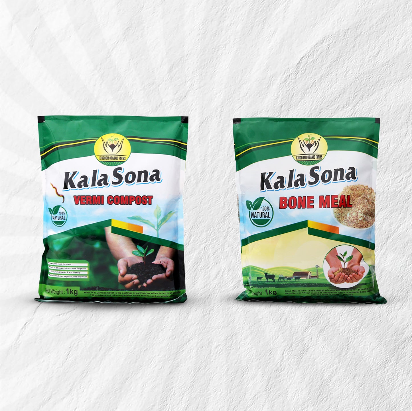 Kala Sona Fruiting Combo Small 1KG Vermi 1KG Bonemeal