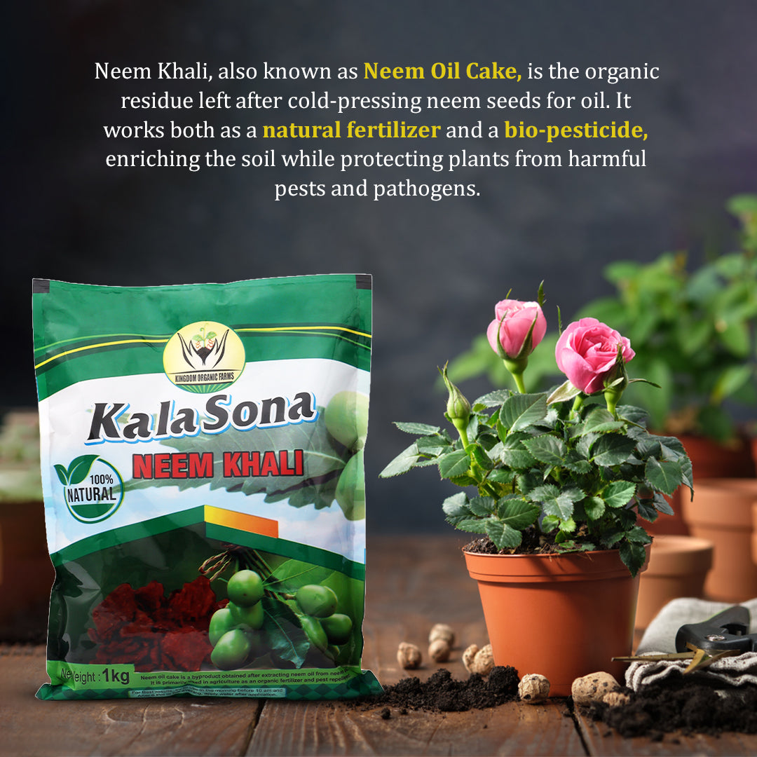 काला सोना नीम खली - 1 किलोग्राम