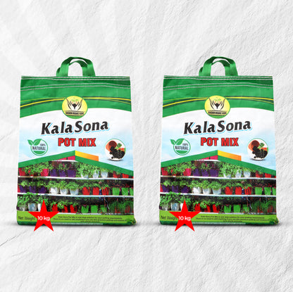 Pot Mix 20 Kg (Pack of 2 10Kg bags)
